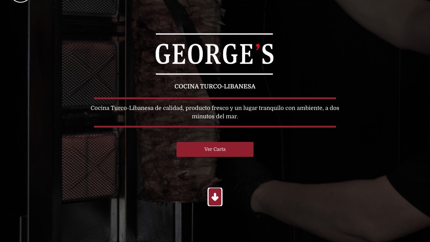 George's Calpe home screenshot